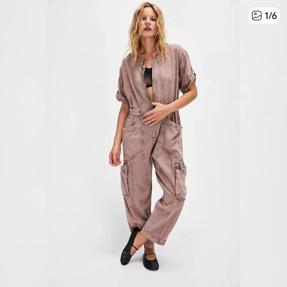 NWOT We the Free Let’s Ride One-Piece/Jumpsuit in BLACK